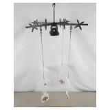 Metal Wind Chime WWII Bomber Army Airborne