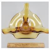 Art Glass Dish 13' W