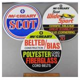 McCreary Tire Cardboard Sign Inserts