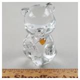 Fenton Glass Bear Figurine
