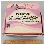 Hazel Ware Seashell Snack Set