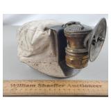 Vintage Miners Hat w/ Lamp