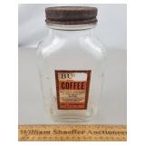 Vintage Coffee Jar Buchanan Co Indiana PA