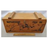 Mattamuskeet Wooden Field Box 22' L