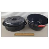 Enamelware Roaster & Pot