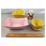 Shawnee Pottery & Bank Lot