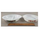 Vintage Glasbake & Fire King Dishes
