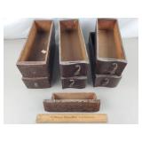 Vintage Sewing Machine Drawers