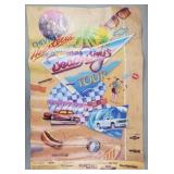 1988 Clearfield Fair PA Beach Boys Poster Chevy