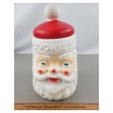 Empire Blow Mold Santa Claus Cookie Jar 11 & 3/4'H