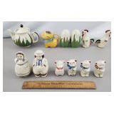 Shawnee Pottery Lot - Pitcher Chipped