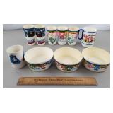Vintage Childrens Bowls & Cups