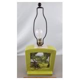 Mid Century Lamp 25' H - Small Chip