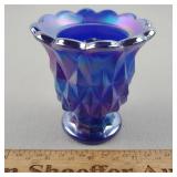 Imperial Iridescent Glass Toothpick Holder 3' H
