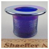 Imperial Carnival Glass Top Hat Toothpick Holder