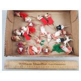 Vintage Christmas Cake Toppers