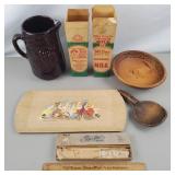 Vintage Kitchen Lot - Pitcher Chipped