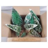 Christmas Village Pine Trees