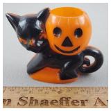 Vintage Halloween Candy Container 2 & 1/2' H