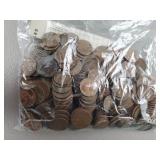 250ct Wheat Pennies All D Mint