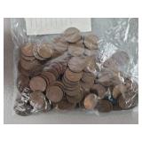 150ct Wheat Pennies All D Mint