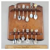 Spoon Collection w/ Rack