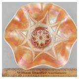 Dugan Carnival Glass Bowl 11' W