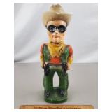 Lone Ranger Chalkware Statue 15 & 1/2' H