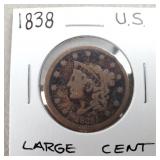 1838 US Large Cent