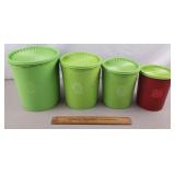 Vintage Tupperware Canisters