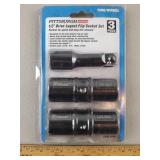 Pittsburgh 1/2" Drive Lugnut Flip Sockets