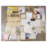 Vintage Paper Ephemera Lot