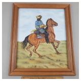 Civil War Painting Jeb Stuart 20 x 24"