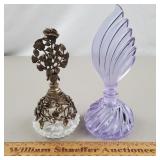 2ct Vintage Perfume Bottles 1 Matson USA Rose