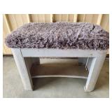 Vintage Bench 18" H