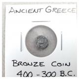 Ancient Greece Bronze Coin 400-300 BC