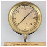 Jas P Marsh Large Pressure Gauge