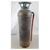 Vintage Success Brass Fire Extinguisher