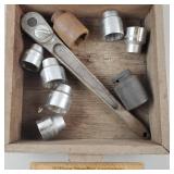 3/4" Ratchet & Sockets 1 & 5/8" -2"