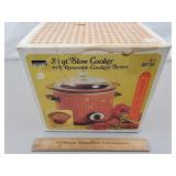 Vintage Wards 3 & 1/2qt Slow Cooker
