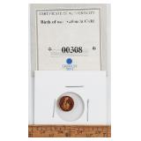 2009 Proof .585 Gold Statue of Liberty .5 Grams