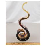 Art Glass 12 & 1/2" H