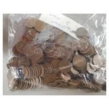 190ct Wheat Pennies All D Mint