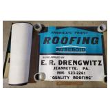 14ct Vintage Roofing Banners Jeannette PA 28 x 34"