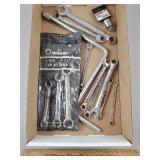 Assorted Wrenches & Craftsman Socket