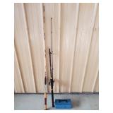 Fishing Poles & Tackle Box