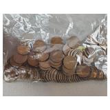100ct 1930s Wheat Pennies