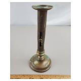 1800s Brass Candle Stick 8" H