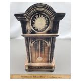 Vintage Grandfather Clock Cookie Jar 12 & 1/2" H