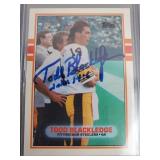1989 Topps Todd Blackledge Signed Football Card